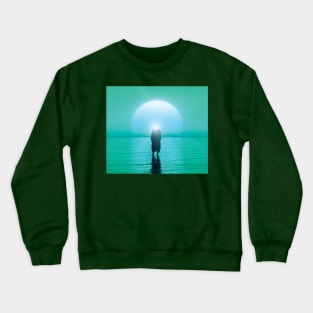 Jesus walks on water, Miracles of Jesus Christ,The prophet of God Crewneck Sweatshirt